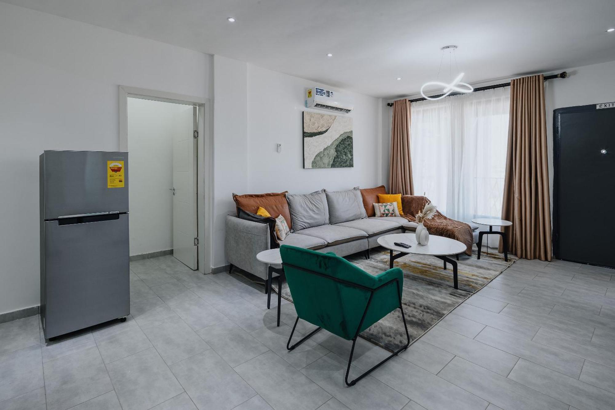 The Avery Apartments At Odomaa Place B, East Airport Accra Esterno foto